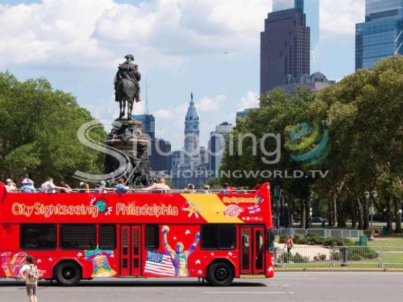 Double decker hop on hop off sightseeing tour in Philadelphia - Tour in  Philadelphia