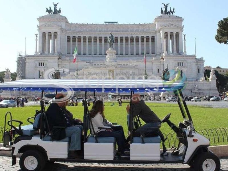 Rome Guided Golf Cart 3-hour Tour In Rome - Tour in  Rome